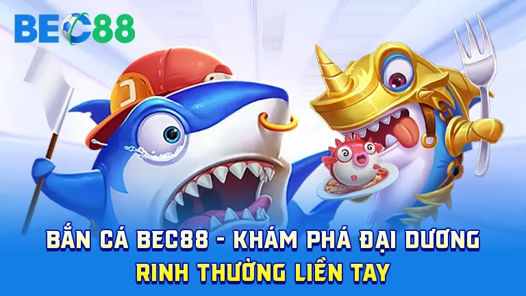 Bắn cá BEC88 – khám phá đại dương nhận thưởng lớn