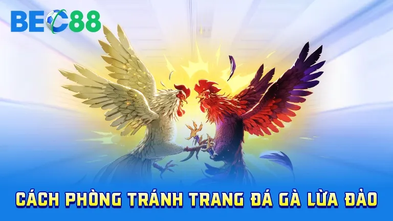 Cách phòng tránh trang đá gà lừa đảo