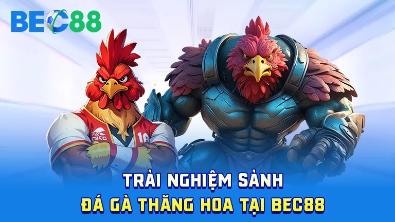Sảnh đá gà trực tuyến hấp dẫn tại BEC88