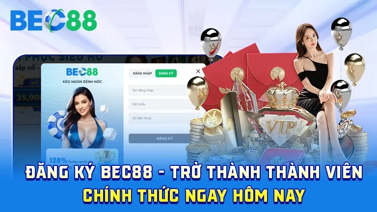 Đăng ký BEC88 để trở thành thành viên chính thức