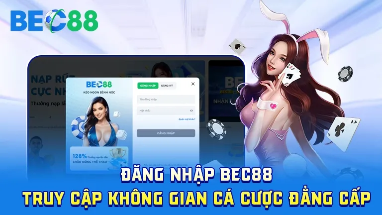 Đăng nhập BEC88 để truy cập không gian cá cược đẳng cấp