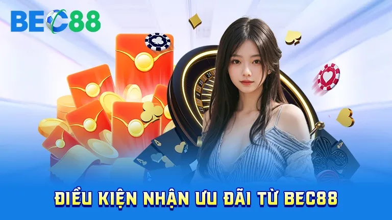 Điều kiện nhận khuyến mãi tại BEC88