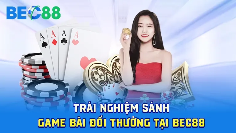 Game bài đổi thưởng đa dạng tại BEC88