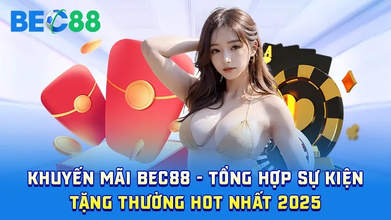 Khuyến mãi hấp dẫn tại BEC88 năm 2025