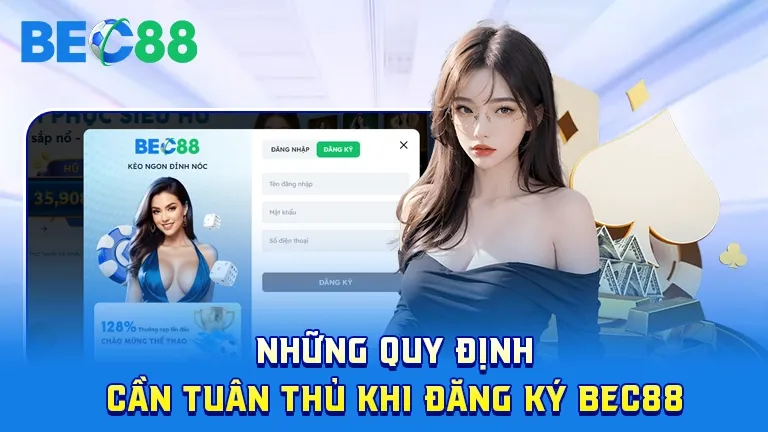 Quy định cần biết khi đăng ký BEC88