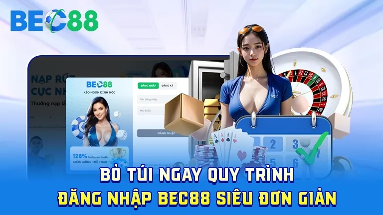 Quy trình đăng nhập BEC88 đơn giản và dễ thực hiện