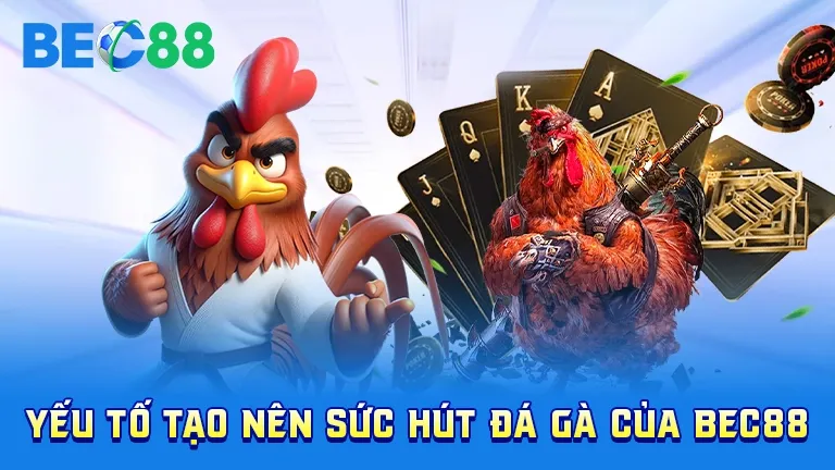 Yếu tố hấp dẫn trong đá gà BEC88