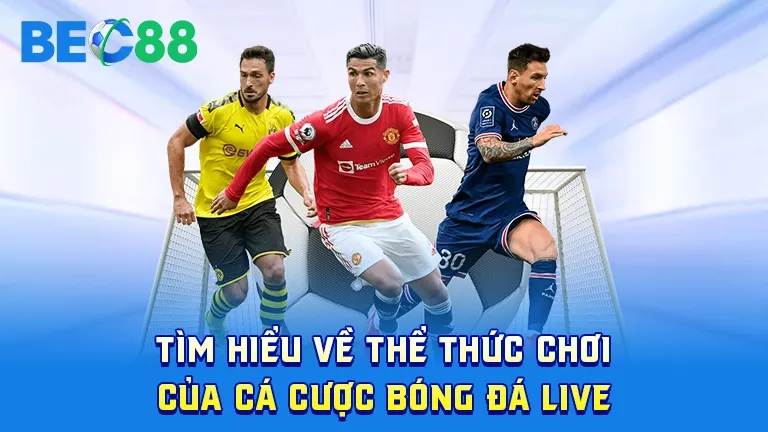 Thể thức chơi cá cược bóng đá live tại BEC88